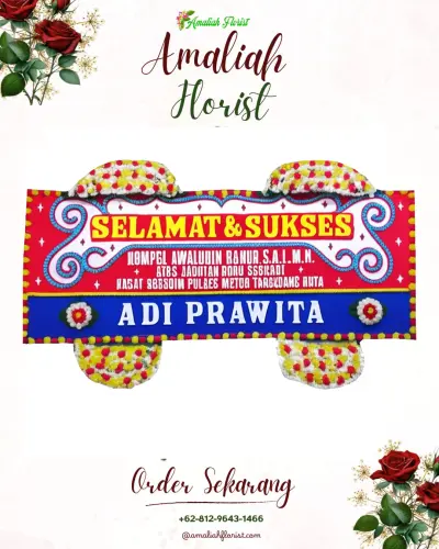 Karangan Bunga Ucapan Selamat di Swasana Wedding K-link Tower